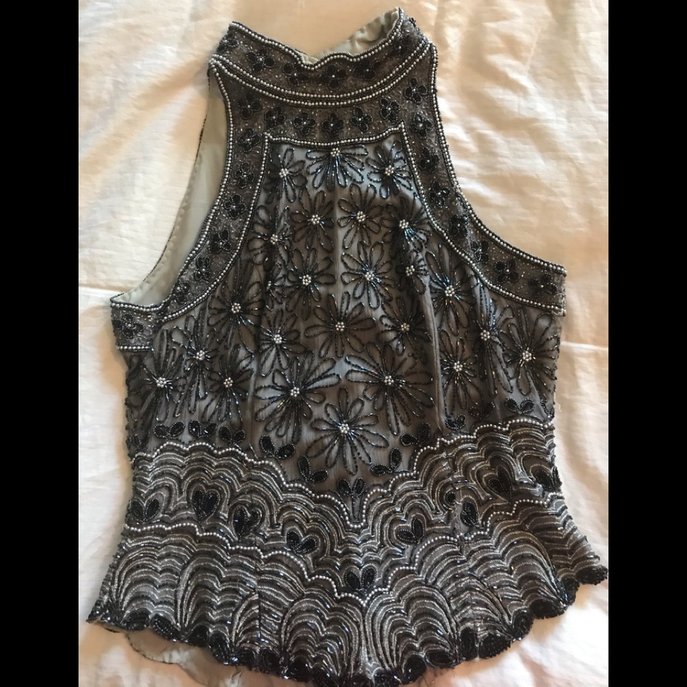 Beaded Party Blouse